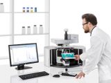Workplace and user at standard SENTERRA II open with plastic packaging sample